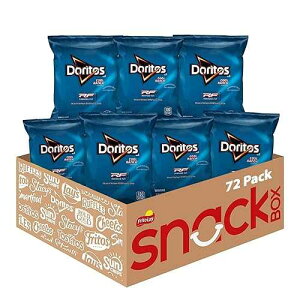 Doritos Flavored Tortilla Chips, Reduced Fat Cool Ranch, 1 Ounce (Pack of 72)