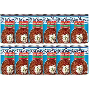 u[i[ ? NI[N[X^C 16 IX (12 pbN) ? HY ? 蒲{iIȃNI[CQ Blue Runner Creole Cream Style Red Beans 16 oz Can (Pack of 12) N