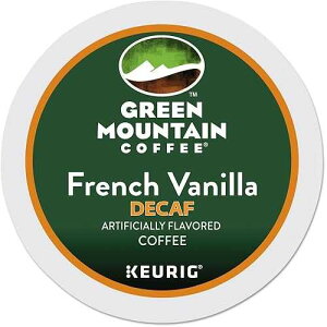 L[O O[ }Ee R[q[̃t` oj fJtFACg [XgA72 pbN Green Mountain Coffee Roasters Keurig Green Mountain Coffee Flavored French Vanilla Decaf, Light Roast, 72 Pack