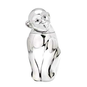 ��d�ǃJ�N�e���V�F�[�J�[ �����L�[ by Godinger ? 12�I���X Double Walled Cocktail Shaker Monkey by Godinger ? 12 oz