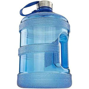 1 K BPA t[ vX`bN EH[^[ {g ₽t̗p Rh~lWWt - W I??tBX gp u[ Southern Homewares 1 Gallon BPA Free Plastic Water Bottle for Cold Liquids With Attached Le