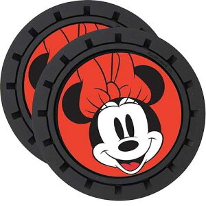 Plasticolor 001967R01 fBYj[ ~j[}EX 2pc I[gR[X^[  gbN ܂ SUV p Plasticolor 001967R01 Disney Minnie Mouse 2pc Auto Coasters for Cars Trucks or SUV's