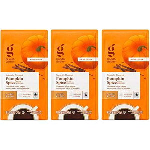 Good & Gather pvL XpCX OEh R[q[ - Gߌ - 3 ܃pbN (e 12 IX) Good & Gather Pumpkin Spice Ground Coffee - Seasonal Limited Edition - Pack of 3 Bags (12 oz Each)