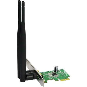 Netis WF2113 Wireless N 300Mbps Advanced PCI-E Adapter, 5 dBi High Gain Antennas, 2T2R MIMO, Low-Profile Bracket Included, PCI-E N300 (WF-2113)