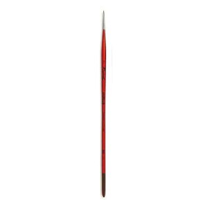 Raphael Kaerell Long Handle Oil & Acrylic Brush, Round, 2, Natural