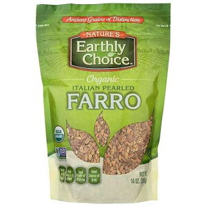 Nature's Earthly Choice - �I�[�K�j�b�N �C�^���A�Y�p�[�� �t�@�b�� - 14 �I���X Nature's Earthly Choice - Organic Italian Pearled Farro - 14 oz.