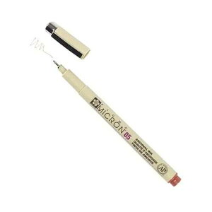 Sakura Micron 05 .45mm Pen, 1, Sepia Ink