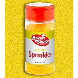 Bakers Choice x[LOpCG[ XvN - ACXN[gbsOpW~[Y XvN - isgpAR[V[ 2.8 IX Baker's Choice Bakers Choice Yellow Sprinkles for Baking - Jimmies