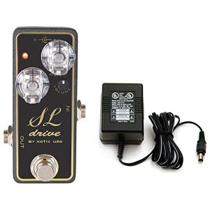 Xotic SL �h���C�u�f�B�X�g�[�V�����y�_���A�d���t�� Xotic SL Drive Distortion Pedal w/Power Supply