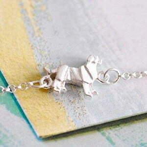 Origami Dog `[ uXbg (X^[OVo[ 925) Jamber Jewels Origami Dog Charm Bracelet in Sterling Silver 925