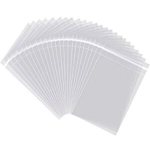 AIRSUNNY 100  6x9 NAĖ\ȃ`F/Zt@obO x[J[ALhAΌANbL[|܂ɍœK AIRSUNNY 100 Pcs 6x9 Clear Resealable Cello / Cellophane Bags Good for Bakery, Candle, Soap, Cook