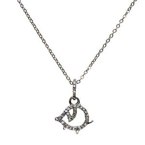 X^[OVo[ pF _Ch sbO o[ lbNX - Pt - ̓̃MtgACfA Nadean Designs Sterling Silver Pave Diamond Pig Lover Necklace- Charitable Donation- Mother's Day Gift Idea