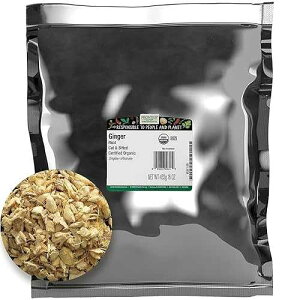 Frontier Cut and Sifted Certified Natural Products Bulk Ginger Root, 16 Ounce Frontier Co-op Frontier Cut and Sifted Certified Natural Products Bulk Ginger Root, 16 Ounce