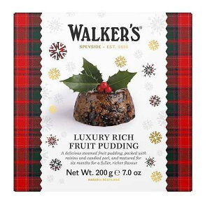 Walkers Shortbread Luxury Rich Fruit Pudding 7oz Walkers Shortbread Luxury Rich Fruit Pudding 7oz