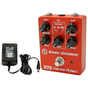 Xact XTS �A�g�~�b�N �I�[�o�[�h���C�u �y�_�� (�d���t��) Xact XTS Atomic Overdrive Pedal w/Power Supply