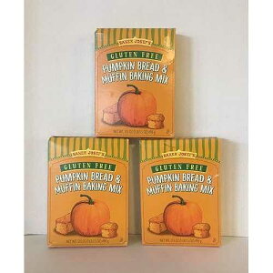 Trader Joe's Baker Josef's Oet[ pvL ubh & }tB x[LO ~bNX 3  e 17.5 IXB( 3 ) TJ's Trader Joe's Baker Josef's Gluten Free Pumpkin Bread & Muffin Baking Mix Three (3) B