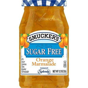 Smucker's VK[t[ IW}[}[hASplenda uhÖA12.75 IX (8 pbN) Smucker's Sugar Free Orange Marmalade with Splenda Brand Sweetener, 12.75 Ounces (Pack of 8)