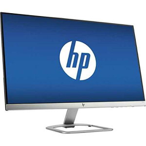 HP 27 インチ ワイドスクリーン IPS LED フラットパネル HD モニター、1920x1080 (60Hz)、7ms 応答時間、水平および垂直視野角 178 度、ダイナミック コントラスト比 10,000,000:1、HDMI HP-27" IPS LED FHD-Monitor
