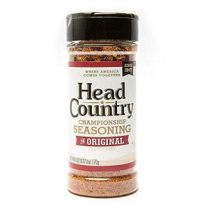Head Country Bar-B-Q Championship Seasoning, Original Gluten Free All-Purpose Barbecue Seasoning Bold & Herbal Dry Spice Rub To The Flavor Of All Your BBQ Favorites 6 Ounce, Pack of 6