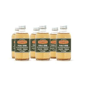 �s�N���X �u���C�� (6 �p�b�N) - �X�p�C�V�[�ȃs�N���X �W���[�X 8 �I���X Pacific Pickle Works Pickle Brine (6-pack) - Spicy pickle juice 8oz