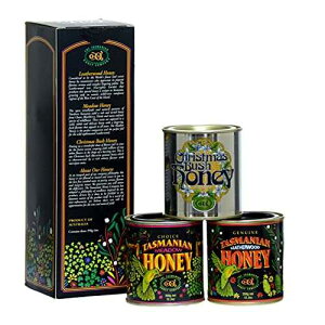 ^X}jA nj[ Jpj[ Mtg pbN U[EbhAhEANX}X ubV (3`12.3 IX) Tasmanian Honey Company Gift Pack Leatherwood, Meadow and Christmas Bush (3-12.3 Ounce tins)