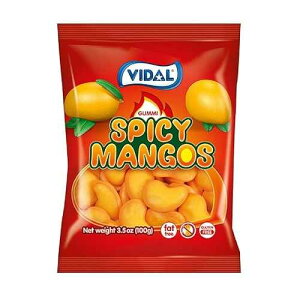 Vidal Gummi XpCV[}S[ - O~}S[A3.5IX Vidal Gummi Spicy Mangos - Gummy Mangoes, 3.5oz
