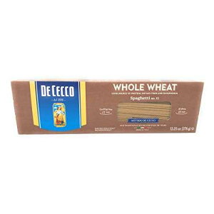 De Cecco PastaApX^ XpQbeB SA13.25 IX De Cecco Pasta, Pasta Spaghetti Whole-Wheat, 13.25 Ounce