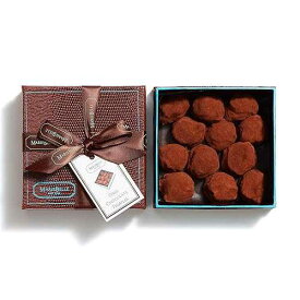マリーベル トリュフ ダークチョコレート 12個入りボックス MarieBelle Truffle Dark Chocolate 12pc Box