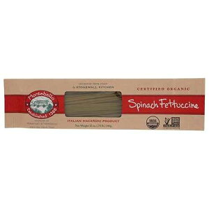 Montebello Organic Spinach Fettuccine Pasta, 12 Ounce - 12 per case.