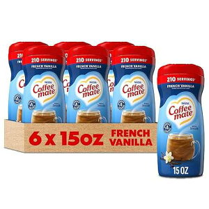 Coffee-mate French Vanilla Powdered Coffee Creamer, 15-Ounce Packages (Pack of 6) Coffee Mate Coffee-mate French Vanilla Powdered Coffee Creamer, 15-Ounce Packages (Pack of 6)