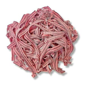Sour Power Premium Candy Belts, Raspberry/Cherry, 6.6 lb