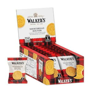 Walker's Shortbread Rounds, Pure Butter Shortbread Cookies, Snack Pack, 1.2 Oz (Pack of 22) Walkers Walker's Shortbread Rounds, Pure Butter Shortbread Cookies, Snack Pack, 1.2 Oz (Pack of 22)