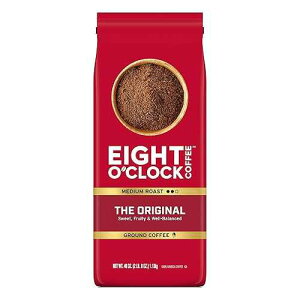 Eight O'Clock Coffee The Original Ground Coffee, Medium Roast, 40 Ounce (Pack of 1) - Sweet, Fruity, Well Balanced