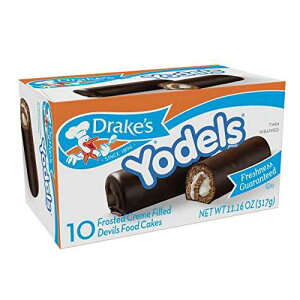 Drake's Yodels Devil's Food Cakes, 11.16 oz, 10 Count