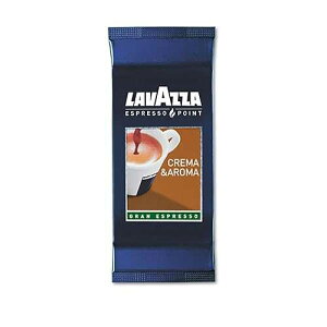 Lavazza Espresso Pt. Crema E Aroma, Espresso Capsules, Brown ,Value Pack, Blended and roasted in Italy, Intense medium roast with a strong body and long lasting flavor, Pack of 100 Lavazza Espresso Pt. Crema E Arom