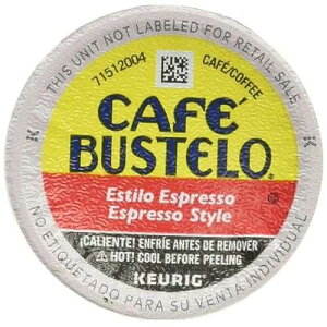Cafe Bustelo K-cup Packs, Espresso Style, 24 Count Cafe Bustelo Caf Bustelo K-cup Packs, Espresso Style, 24 Count