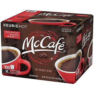 McCafe Premium Medium Roast K-Cup Coffee Pods (100 Pods) McCafe McCaf Premium Medium Roast K-Cup Coffee Pods (100 Pods)