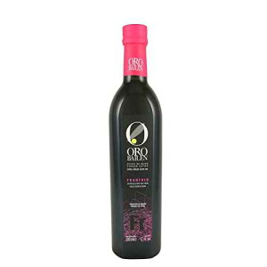 Oro Bailen Reserva Familiar Frantoio Extra Virgin Olive Oil from Andalusia Spain / Cold Extracted Monovarietal Virgin Olive Oil / Mild Intensity with Aromas of Apple & Tropical Fruit / 16.9 fl oz (500ml)