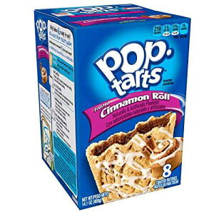 Pop-Tarts Breakfast Toaster Pastries, Frosted Cinnamon Roll Flavored, 14.1 oz (8 Count)(Pack of 12)