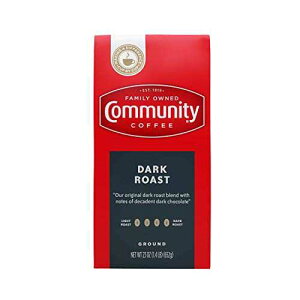 Community Coffee Dark Roast Ground Coffee, Vacuum Packed 23 Ounce Bag (Pack of 1)