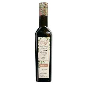 Castillo De Canena Extra Virgin Olive Oil (16.8 fl. oz.) Arbequina Cold-Pressed Purity / Rich, Bold Flavor Profile / Bread, Soup, Pasta, Salad Dressing, Vegetables / Spanish