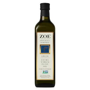 ZOE Diva Select Koroneiki Greek Extra Virgin Olive Oil, Cold Pressed, 100% Koroneiki Olives, Imported, 25.5 fl oz (750mL) Bottle