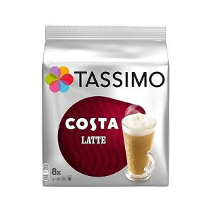 Tassimo Costa Latte 16 T Discs (Extra Large Cup Size) 8 Servings