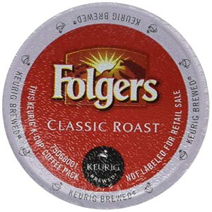 Folgers Classic Roast Coffee Keurig K-Cups, 24 Count (Pack of 3)