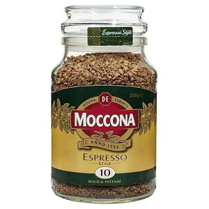 Moccona Freeze Dried Instance Coffee 200g (Espresso Style (Bold & Intense))