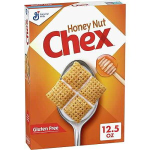 Honey Nut Chex Cereal, Gluten Free Breakfast Cereal, Made with Whole Grain, 12.5 OZ