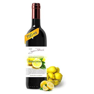 Chef Jean Pierre's Italian Balsamic Vinegar - 750ml (25oz) Rich Lemon Flavor, 12-Year Traditional Barrel Aged - Ideal For Enhancing Your Meals Chef Jean-Pierre's Chef Jean Pierre's Italian Balsamic Vinegar - 750ml (2