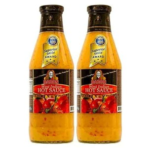 Baron West Indian Hot Sauce 28 Ounce (Pack of 2)