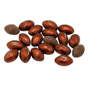 Chocolate Covered Footballs - 1 LB Resealable Stand Up Bag (approx. 80 pieces) - Individually Wrapped Milk Chocolate Footballs - Bulk Party Filler for Events, Sports Parties, and Celebrations Blair Candy Chocolate Cover