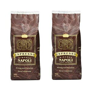 Grande Italia Espresso; Small Batch Artisan Roasted Miscela Napoli, 2 Lbs. (Pack of 2)